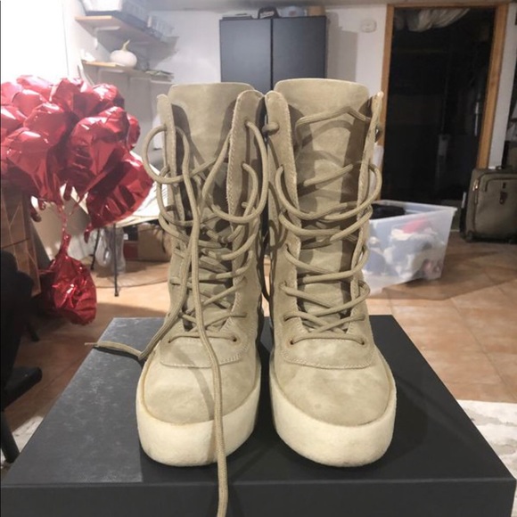 Season 4 Yeezy Crepe Boots